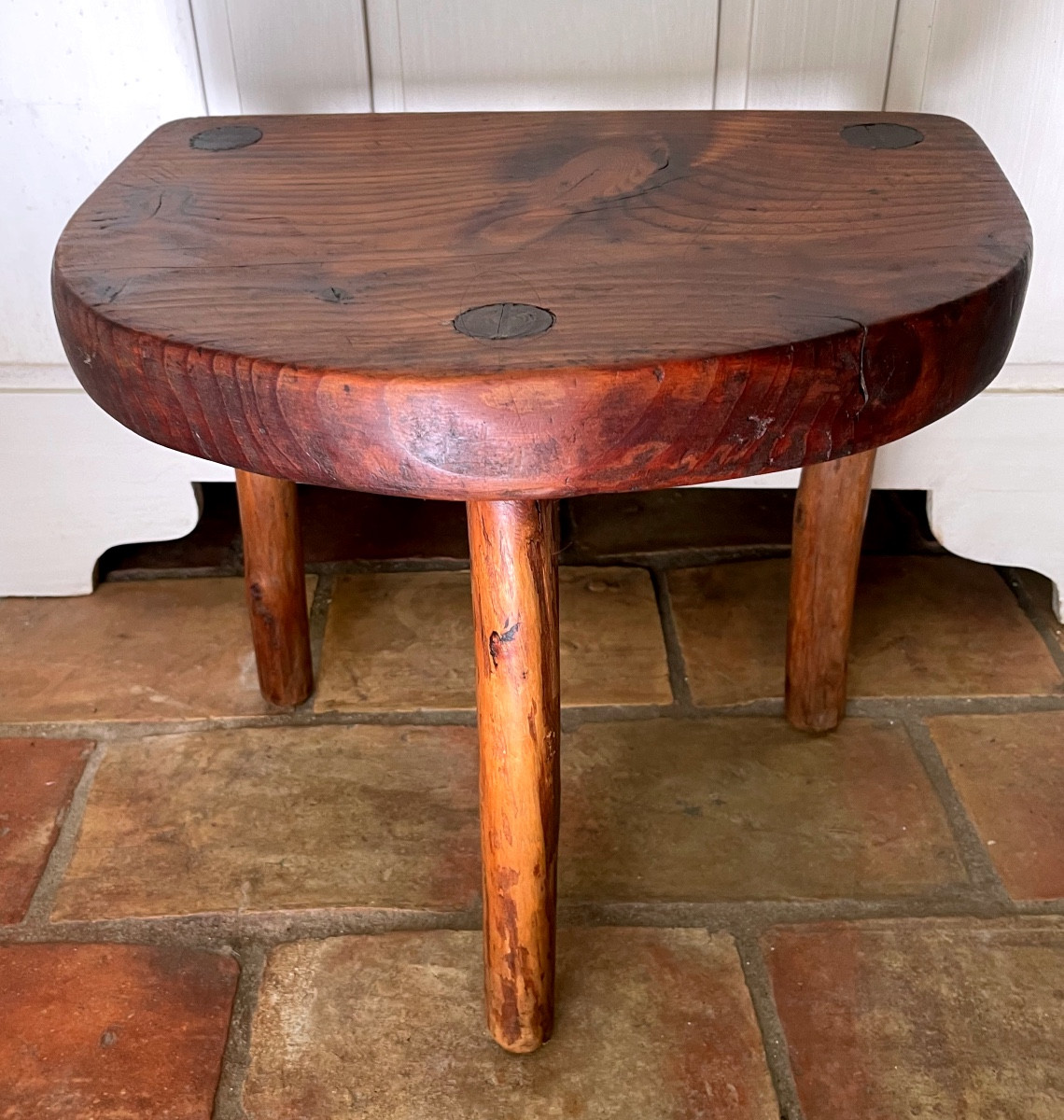 Tabouret De Berger En Pin -photo-2