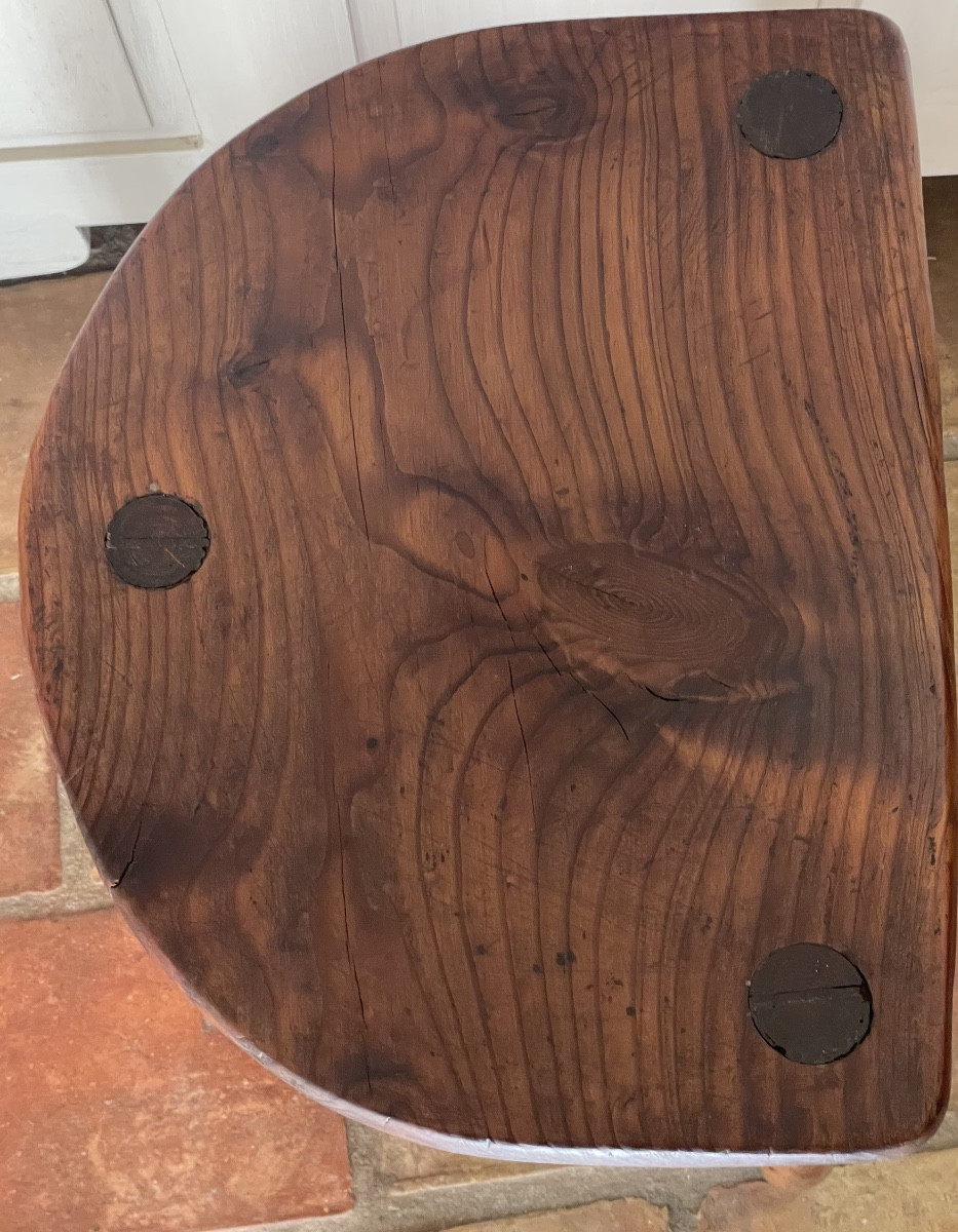 Tabouret De Berger En Pin -photo-4