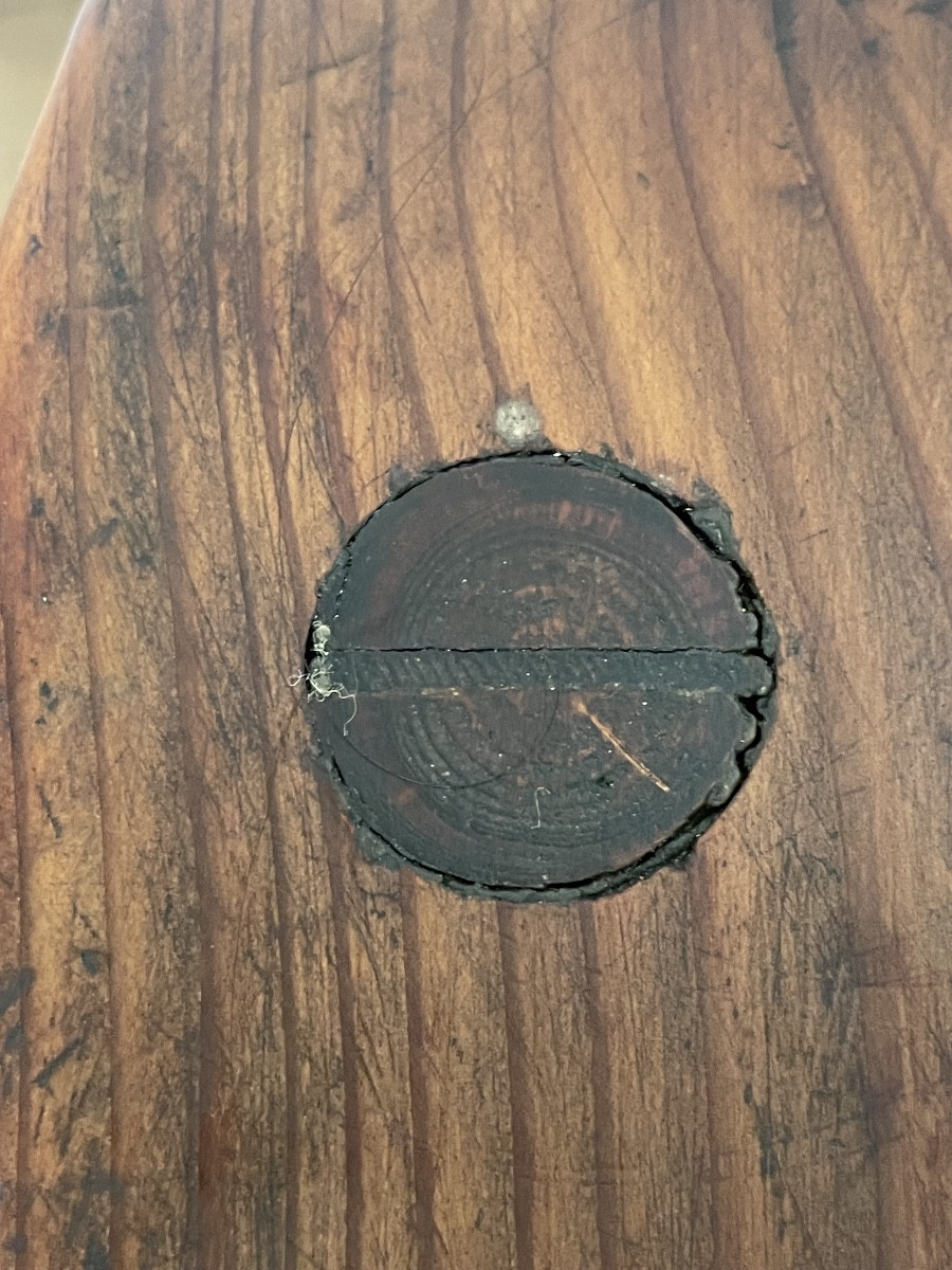 Tabouret De Berger En Pin -photo-3