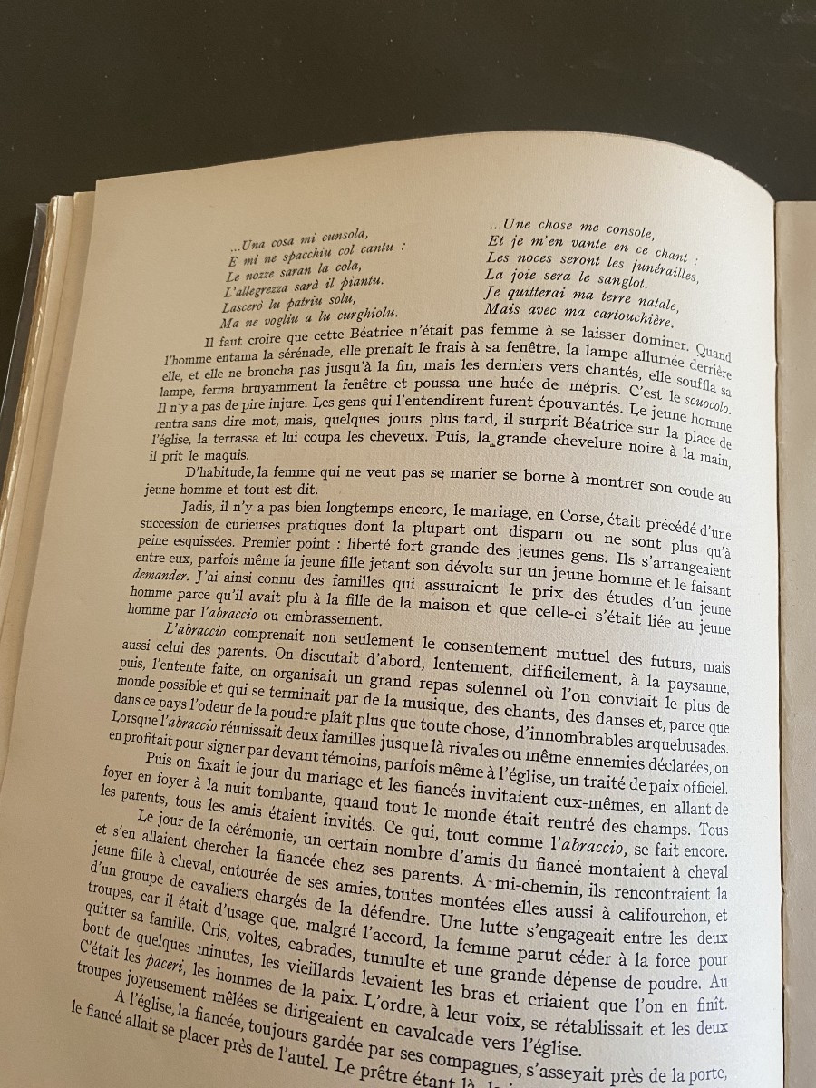 A 1935 Book Corsica: Types And Customs By Pierre Dominique-photo-7