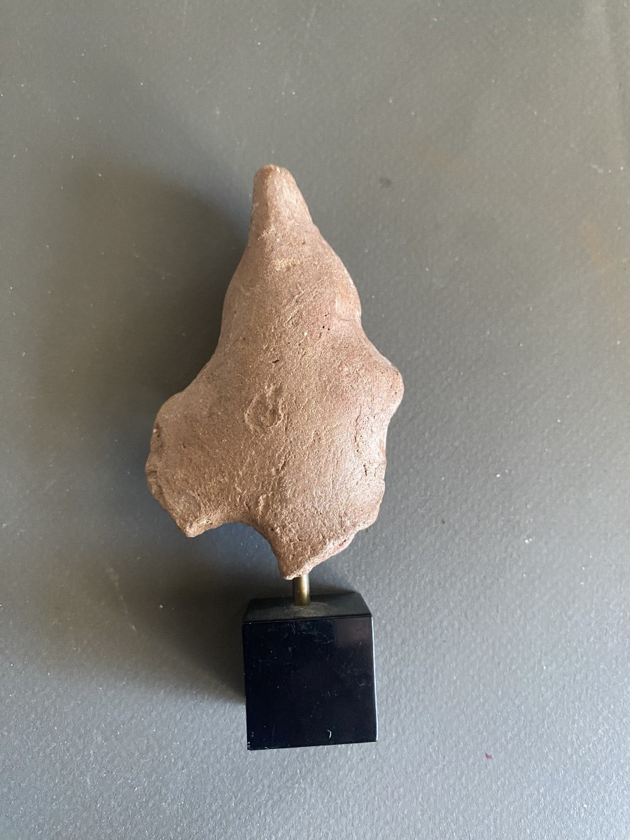 un buste en terre cuite de l'enfant Harpocrate Alexandrie époque Romaine 1° siècle après JC -photo-3