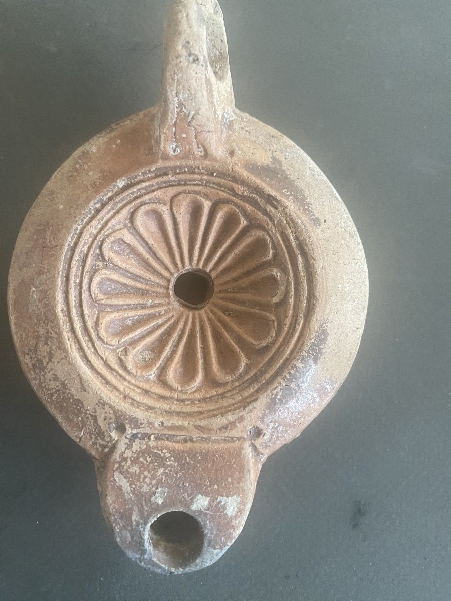 An Authentic Oil Lamp From The Roman Period, I Think It Comes From Carthage-photo-2