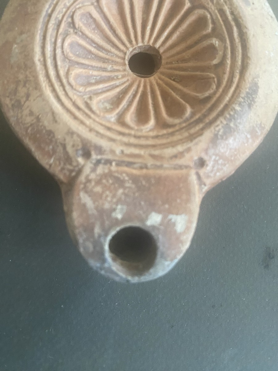 An Authentic Oil Lamp From The Roman Period, I Think It Comes From Carthage-photo-4