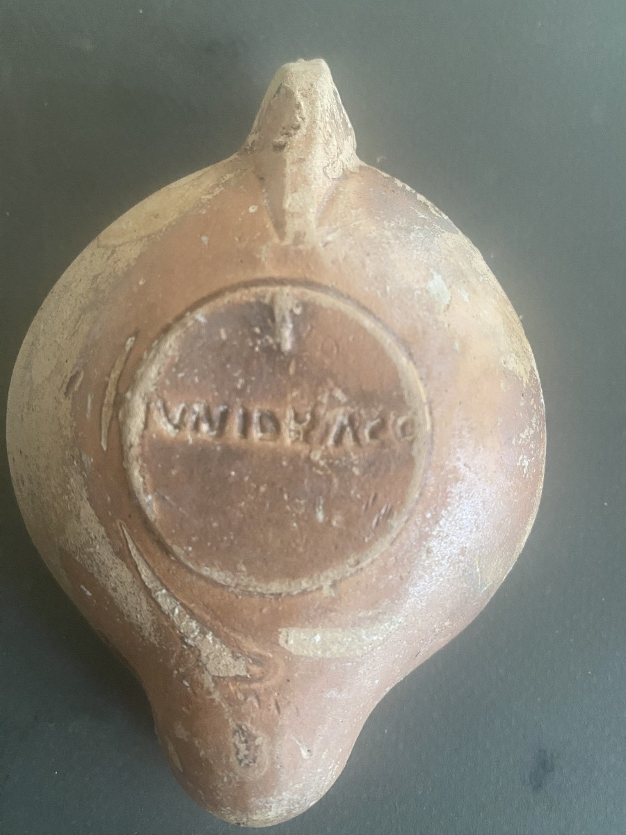 An Authentic Oil Lamp From The Roman Period, I Think It Comes From Carthage-photo-1