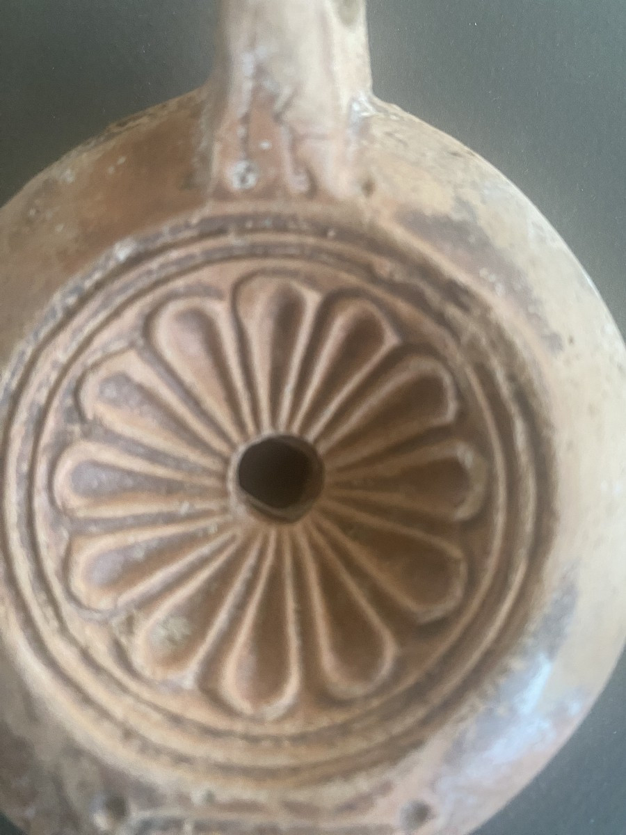 An Authentic Oil Lamp From The Roman Period, I Think It Comes From Carthage-photo-3