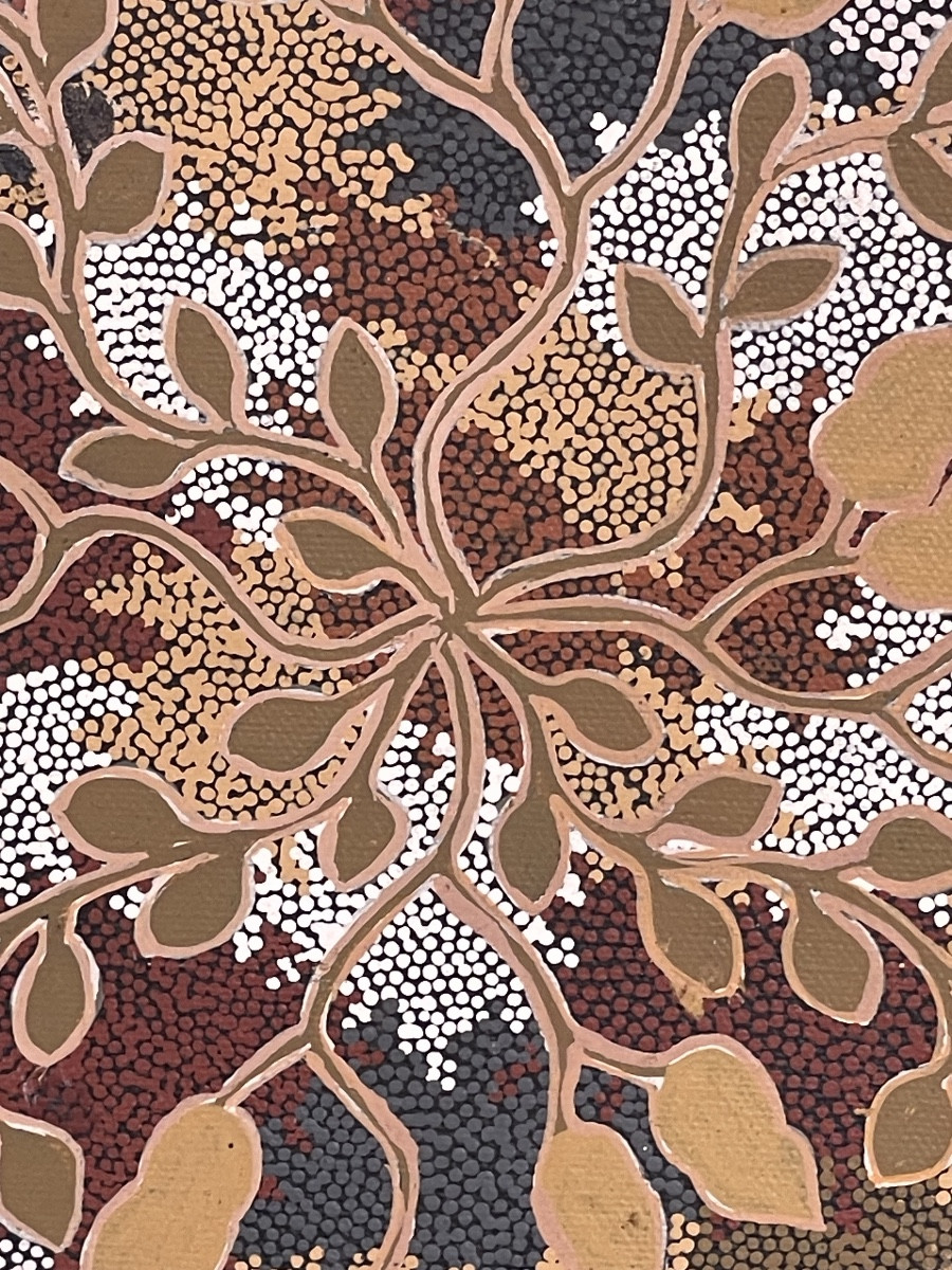 Tableau aborigène "Margaret Davis "-photo-4