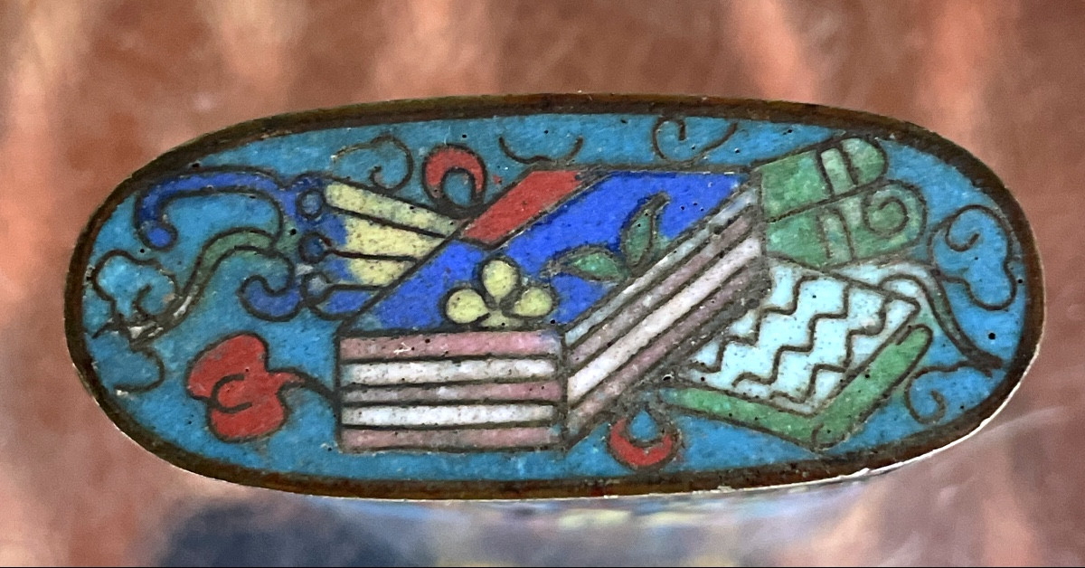 Cloisonné Opium Box-photo-2