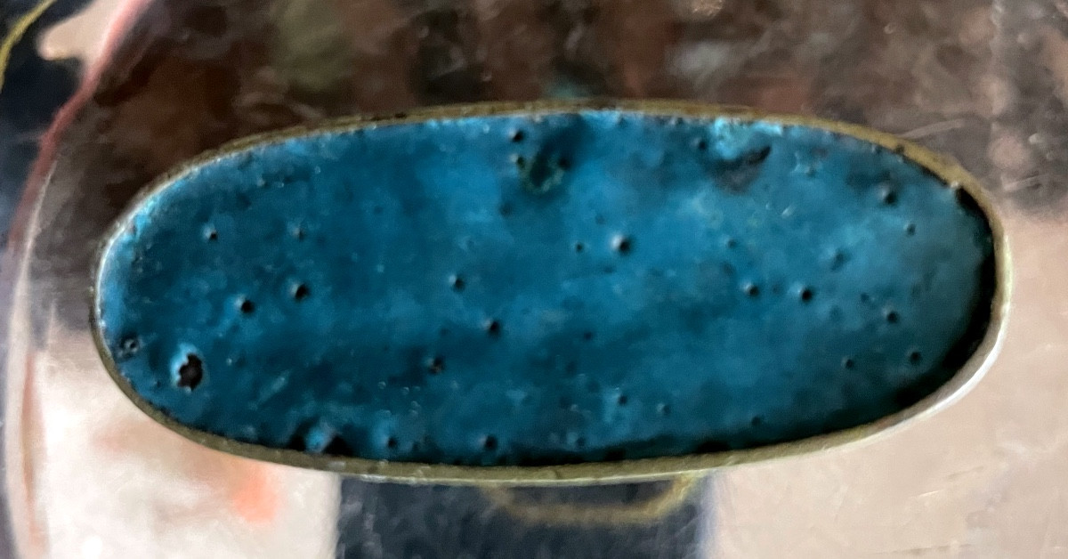 Chinese Cloisonné Opium Box-photo-1