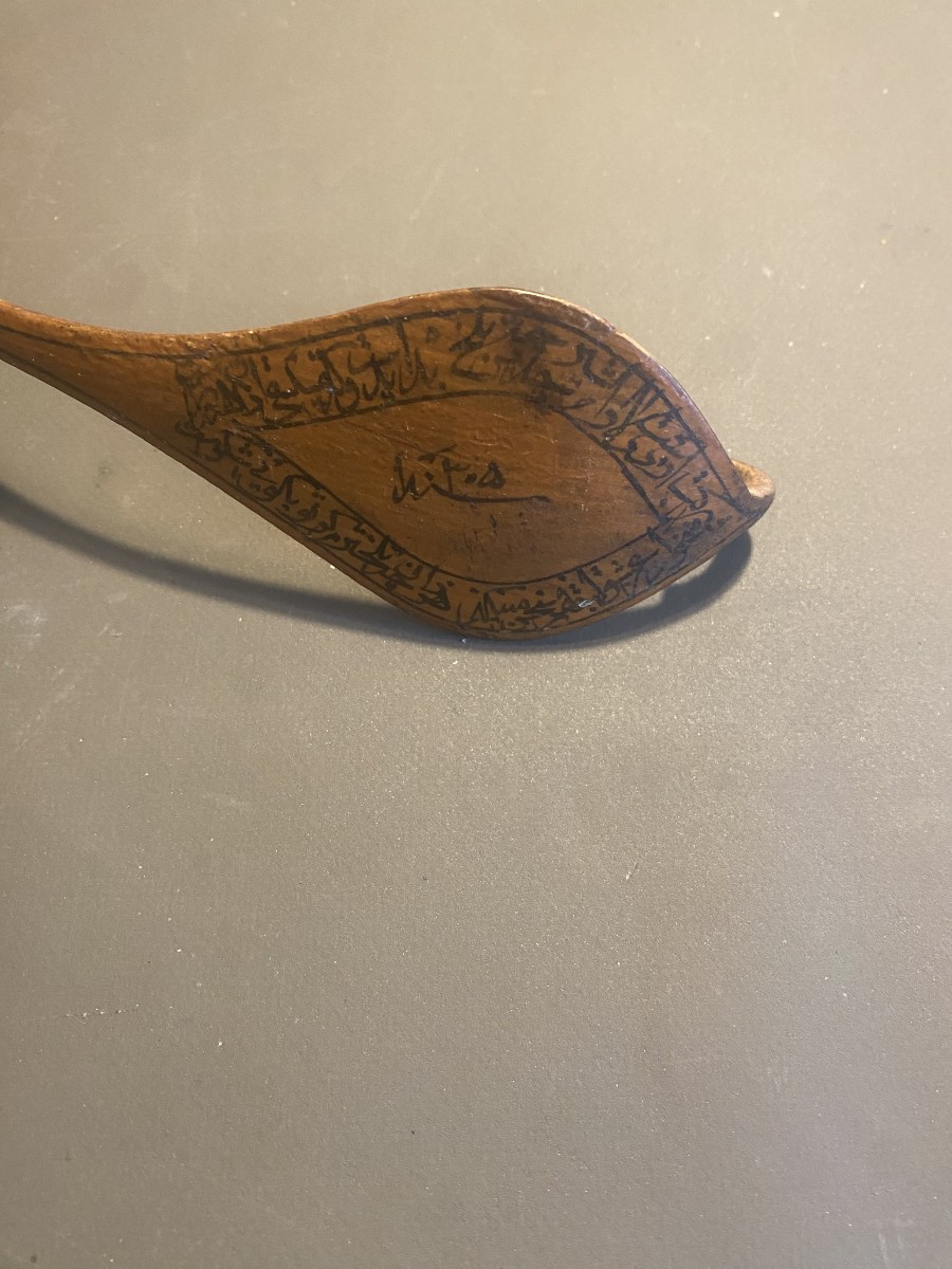 Two Spoons Originating From Iran, Dating From The 19th Century (1850-1880)-photo-3