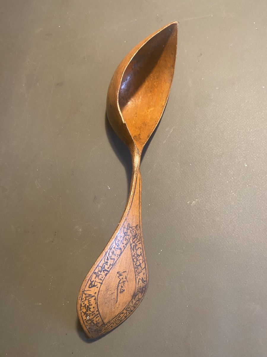 Two Spoons Originating From Iran, Dating From The 19th Century (1850-1880)-photo-4