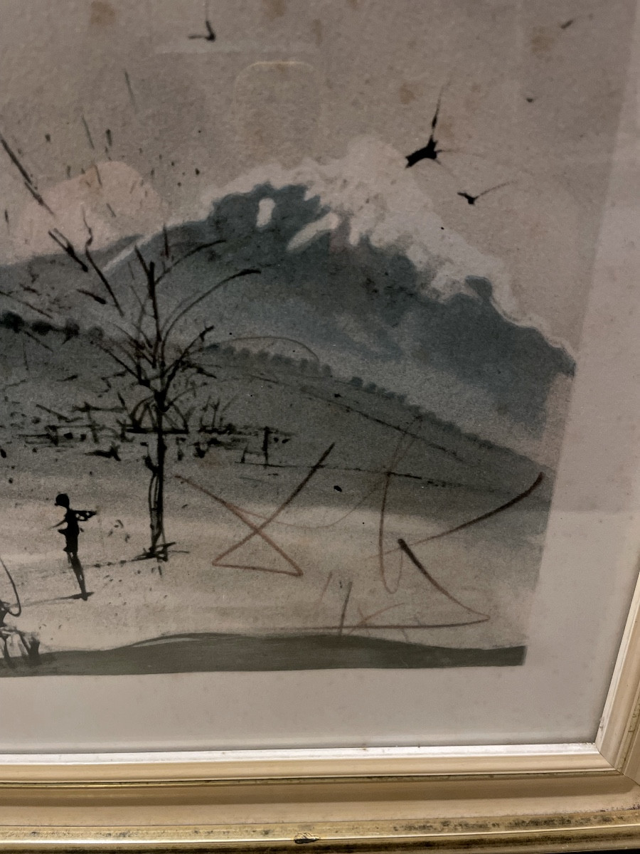 Lithographie Salvador Dali "Le conte Duc  d'Orléans"-photo-5