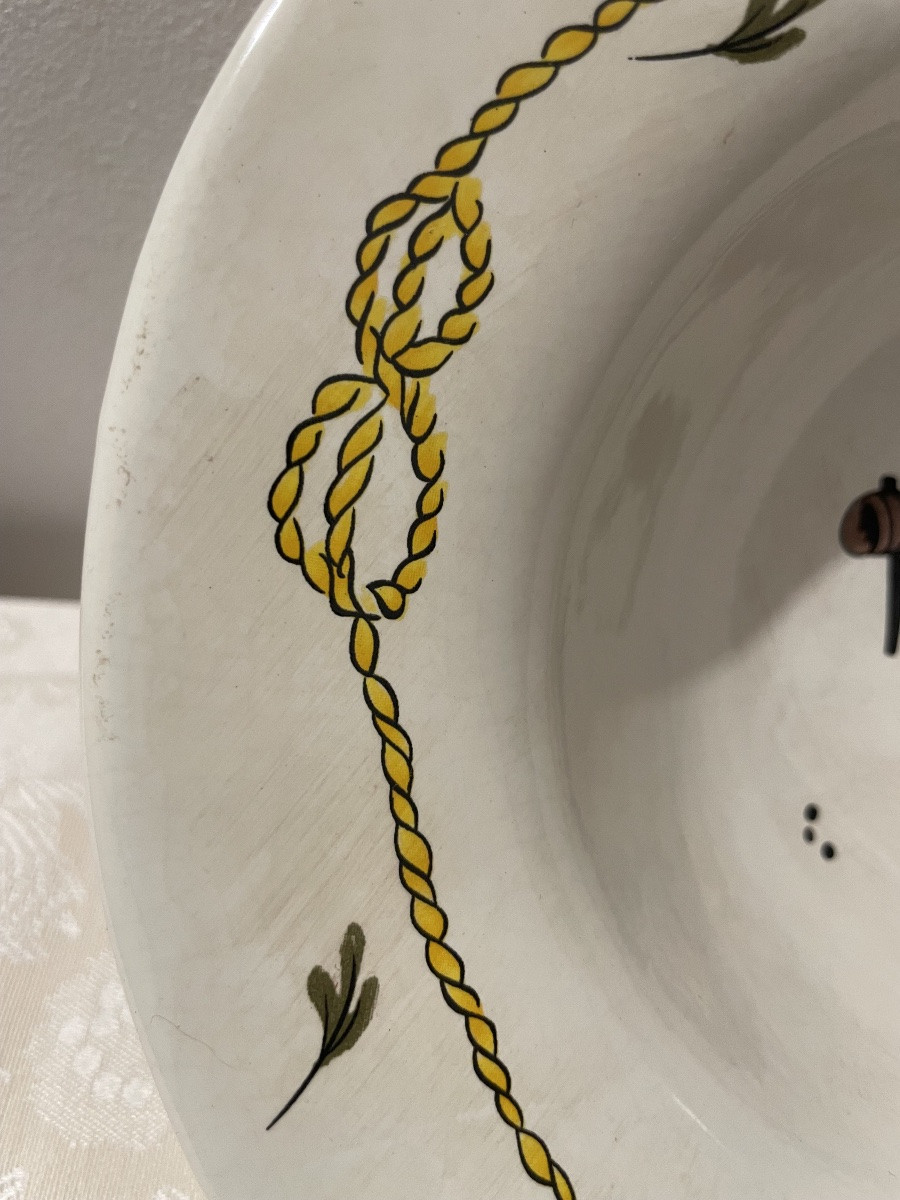 Plat à barbe maçonnique -photo-2