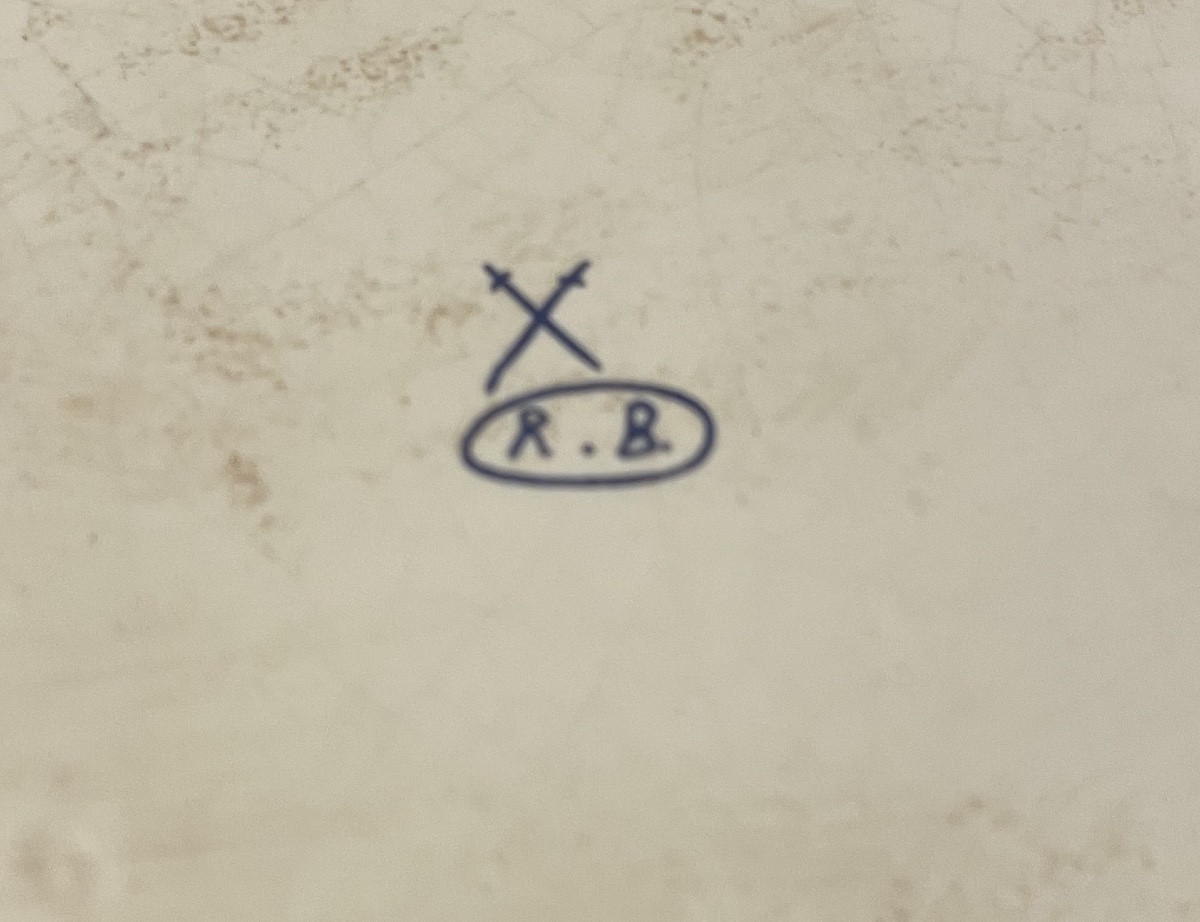 Plat à barbe maçonnique -photo-5