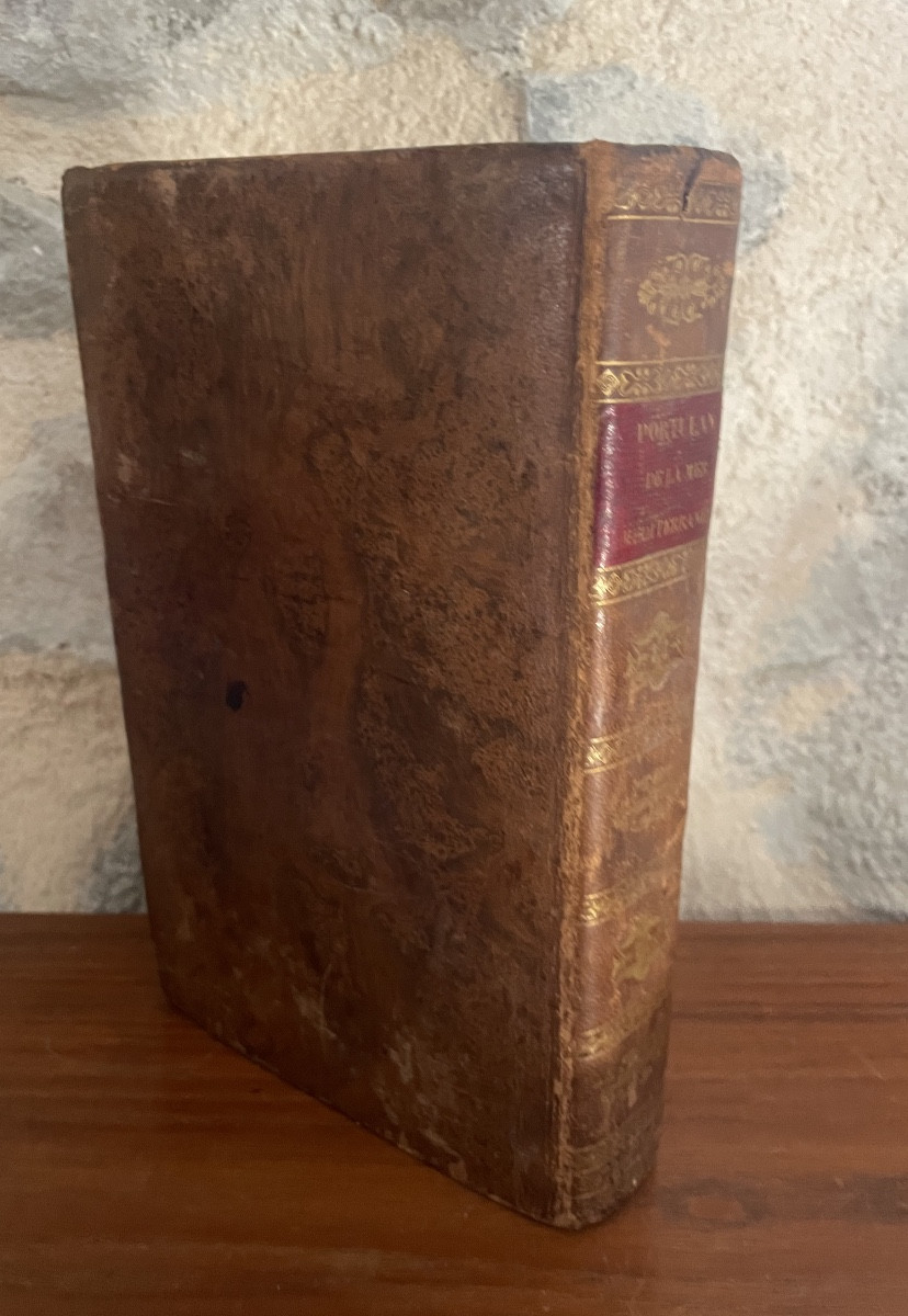 Mediterranean Portulaca – Michelot – Circa 1805 – Leather-bound-photo-3