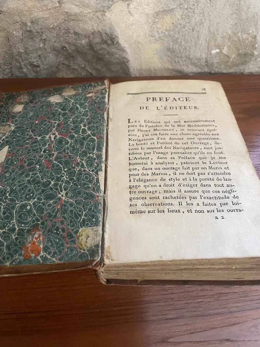 Mediterranean Portulaca – Michelot – Circa 1805 – Leather-bound-photo-4