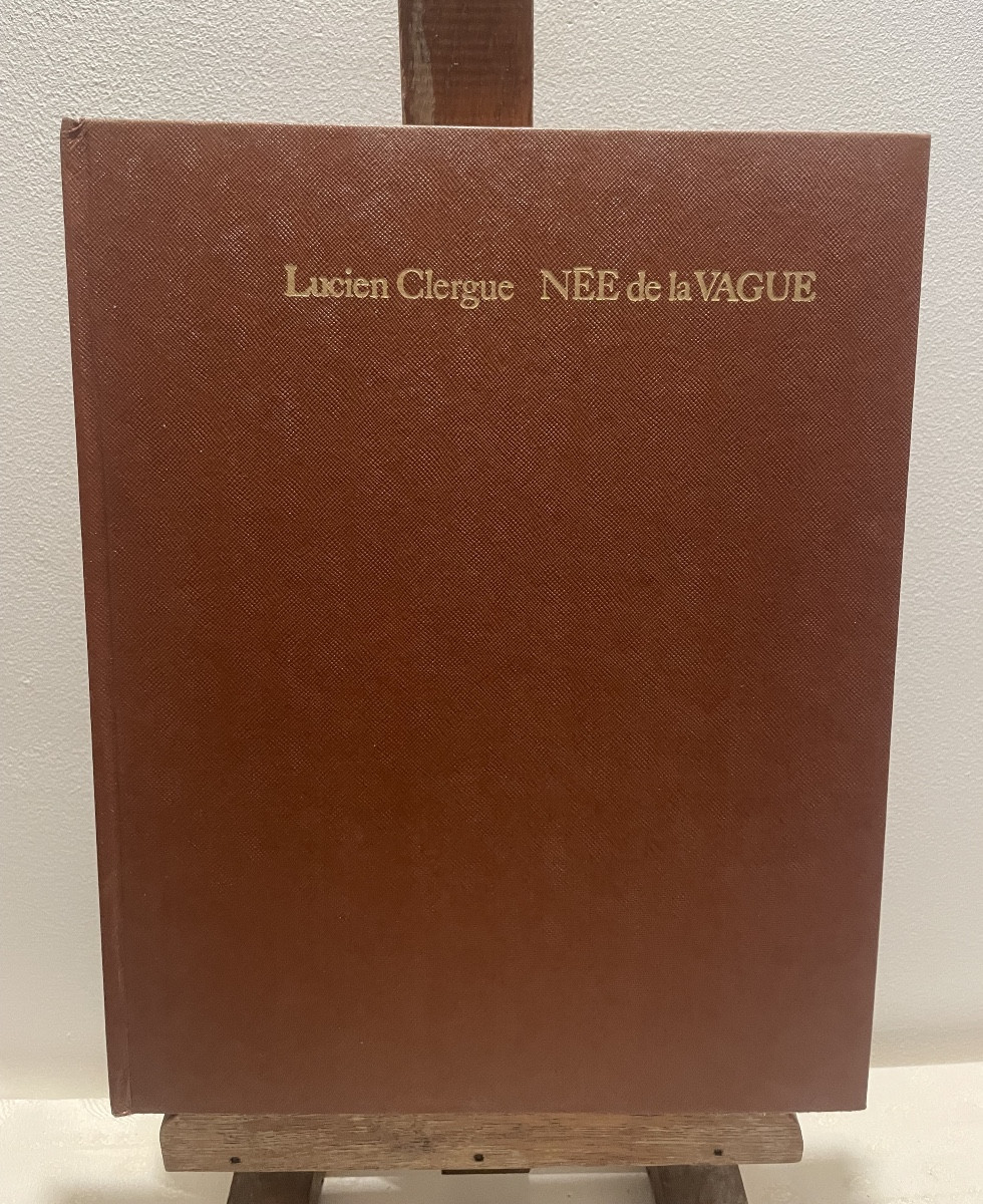 Lucien Clergue – Born Of The Wave, éditions Pierre Belfond, 1968 – Leather-bound, With Dust Jac-photo-2