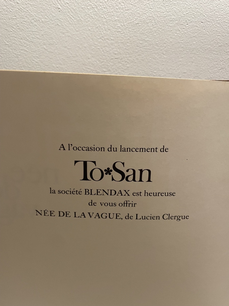 Lucien Clergue – Born Of The Wave, éditions Pierre Belfond, 1968 – Leather-bound, With Dust Jac-photo-2
