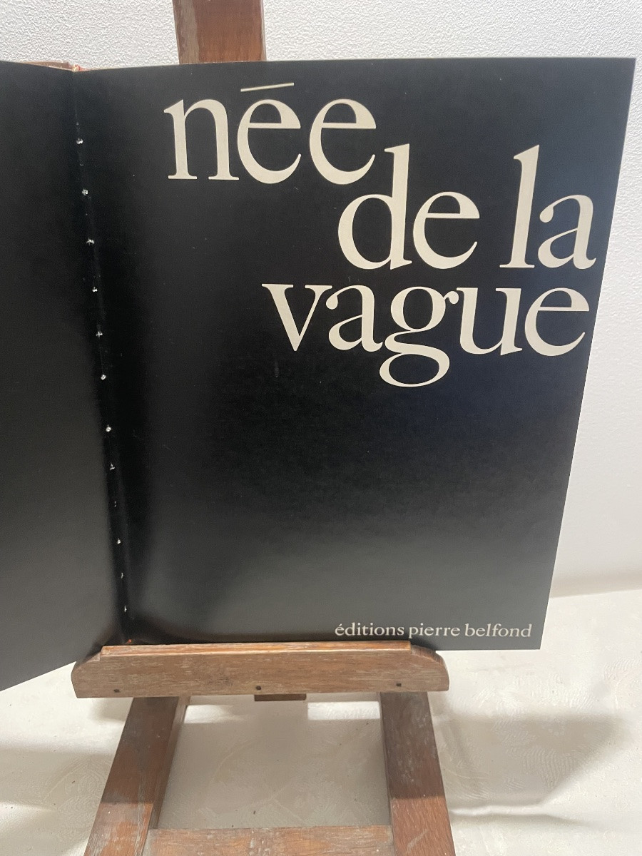 Lucien Clergue – Born Of The Wave, éditions Pierre Belfond, 1968 – Leather-bound, With Dust Jac-photo-3