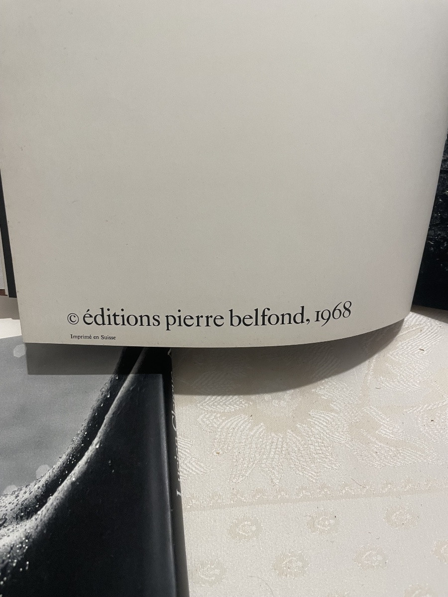 Lucien Clergue – Born Of The Wave, éditions Pierre Belfond, 1968 – Leather-bound, With Dust Jac-photo-5