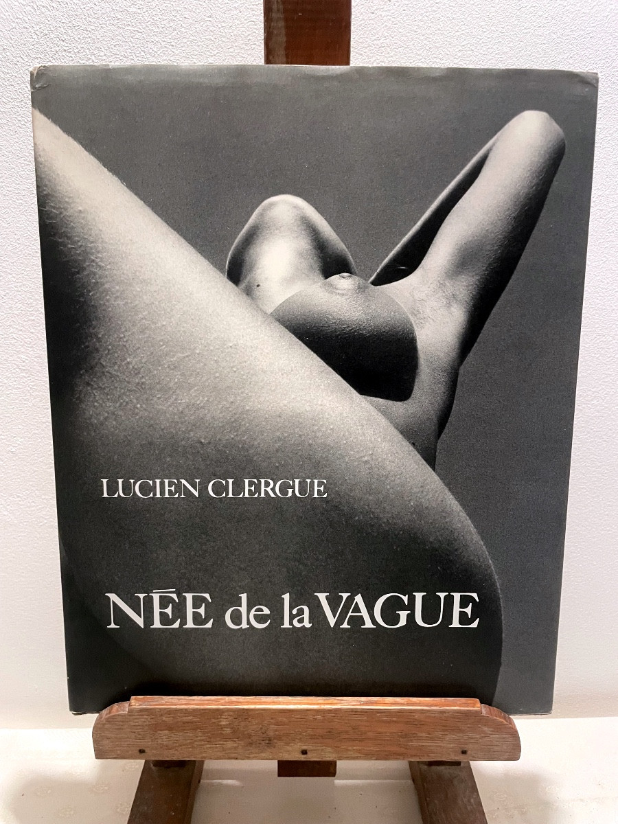 Lucien Clergue – Born Of The Wave, éditions Pierre Belfond, 1968 – Leather-bound, With Dust Jac