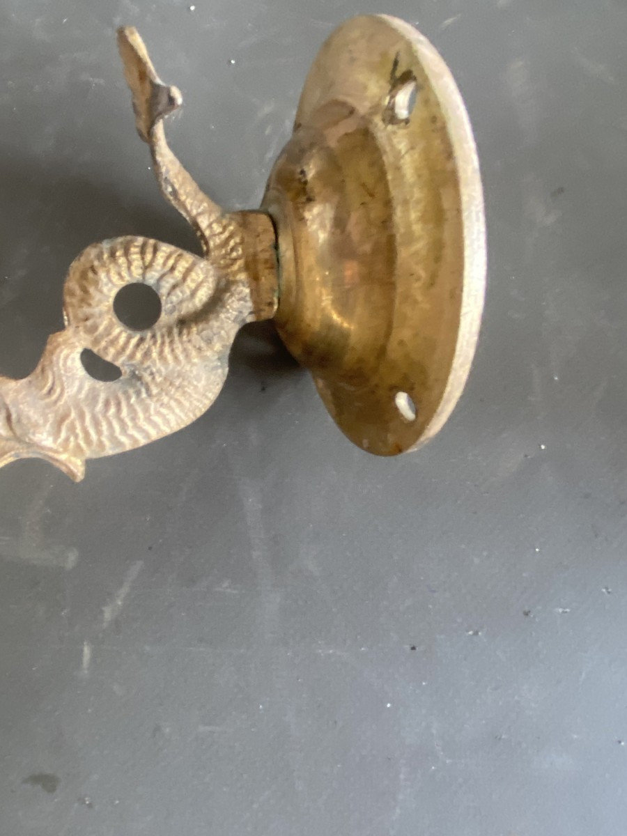 lampe de marine sur cardan époque XIX ° siècle-photo-1
