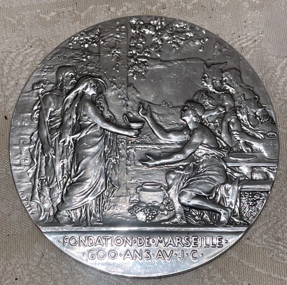 Silver Medal - Fondation De Marseille - 2500 Ans - A. Patey - N°172