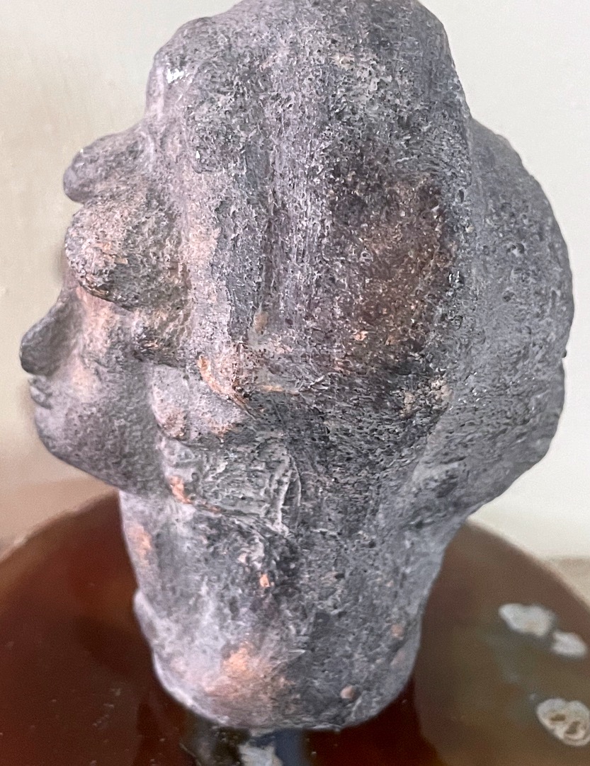 Hollow Terracotta Female Head – Hellenistic Or Roman Tradition; Requires Further Study-photo-1