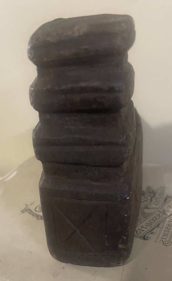 Antique Carved Stone Oil Lamp – From The Levant (syria Or Jordan?), 18th–19th Centuries-photo-5
