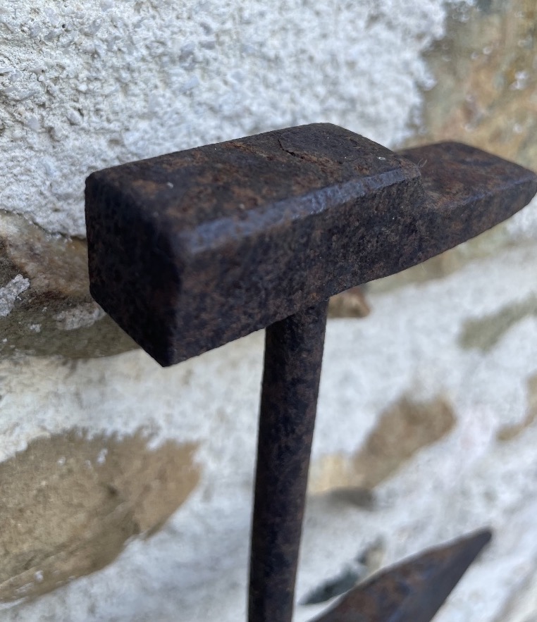 Croix de chemin en fer forgé – Gévaudan / Haute-Loire, début XIXe siècle-photo-3