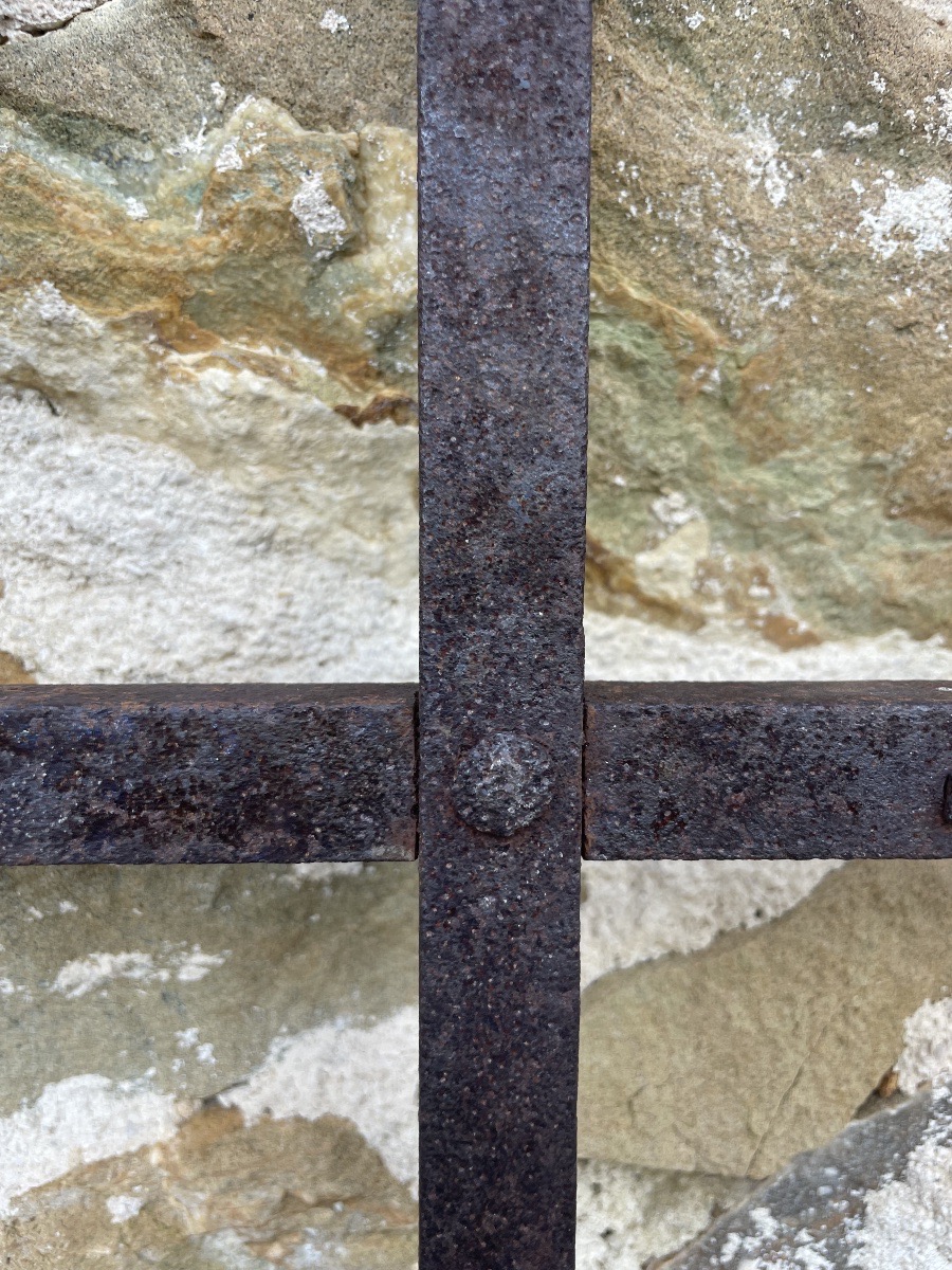 Croix de chemin en fer forgé – Gévaudan / Haute-Loire, début XIXe siècle-photo-4