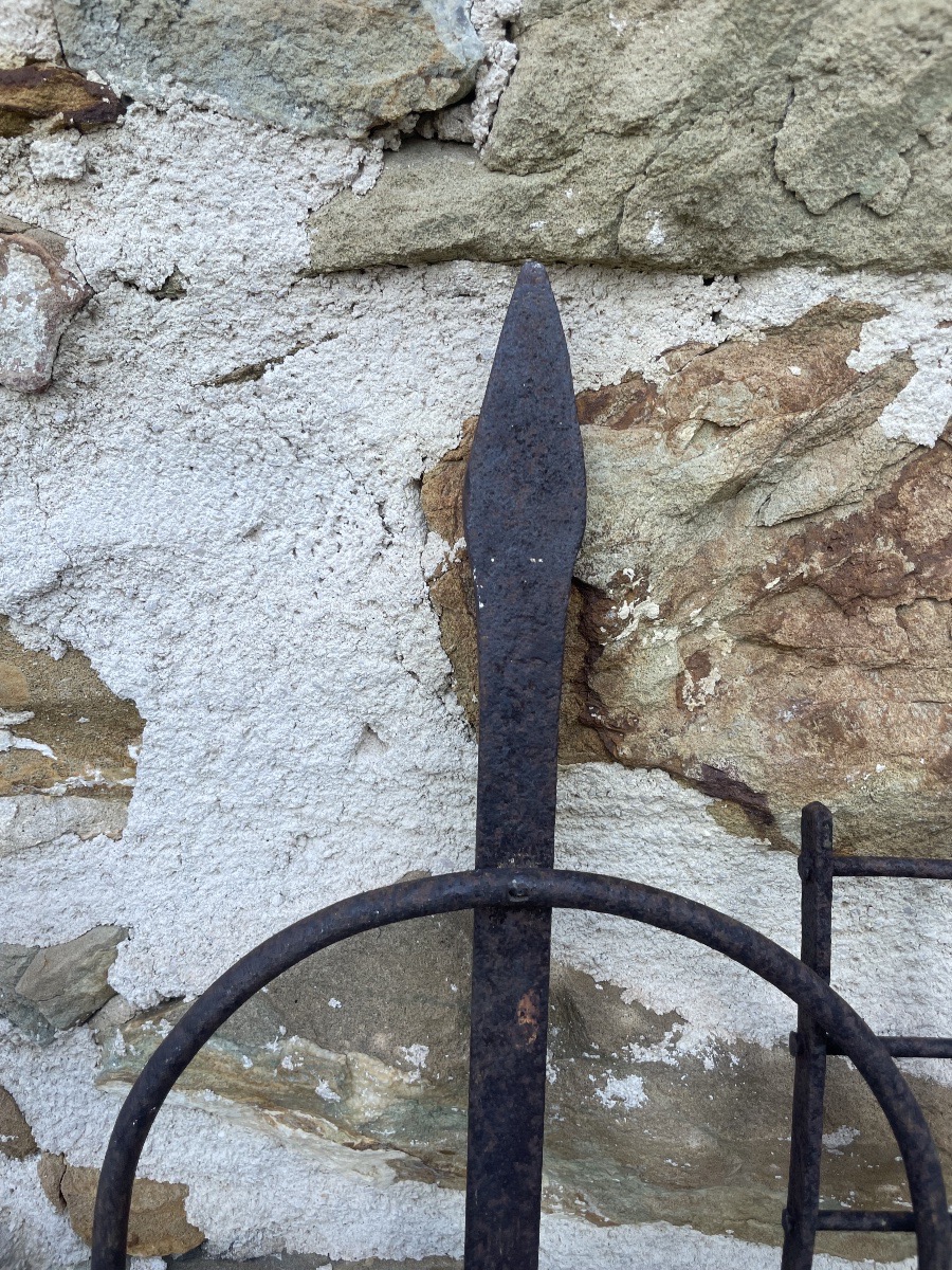 Croix de chemin en fer forgé – Gévaudan / Haute-Loire, début XIXe siècle-photo-5