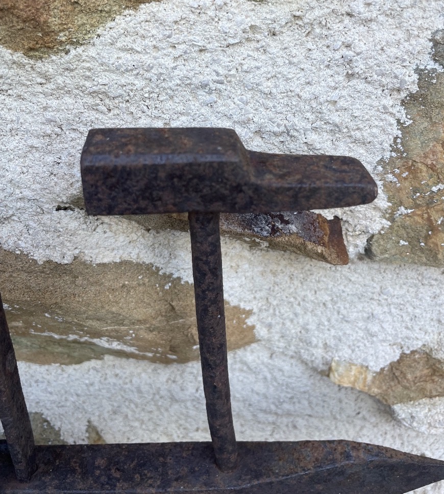 Croix de chemin en fer forgé – Gévaudan / Haute-Loire, début XIXe siècle-photo-6