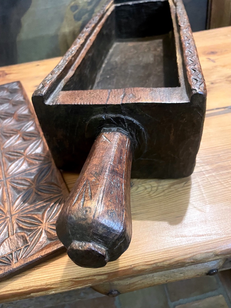 Important Monoxyl Lace-making Kit – Velay, Haute-loire-photo-2