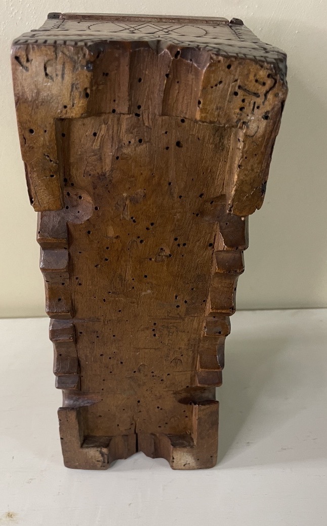 Monoxyle Lacemaker's Box – Velay Folk Art – 19th Century-photo-7