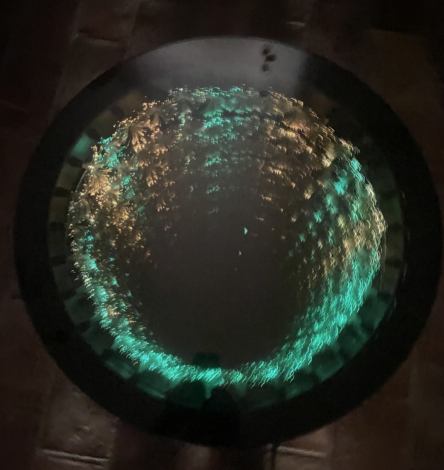 Table lumineuse cinétique à fibres optiques – années 1970-photo-2