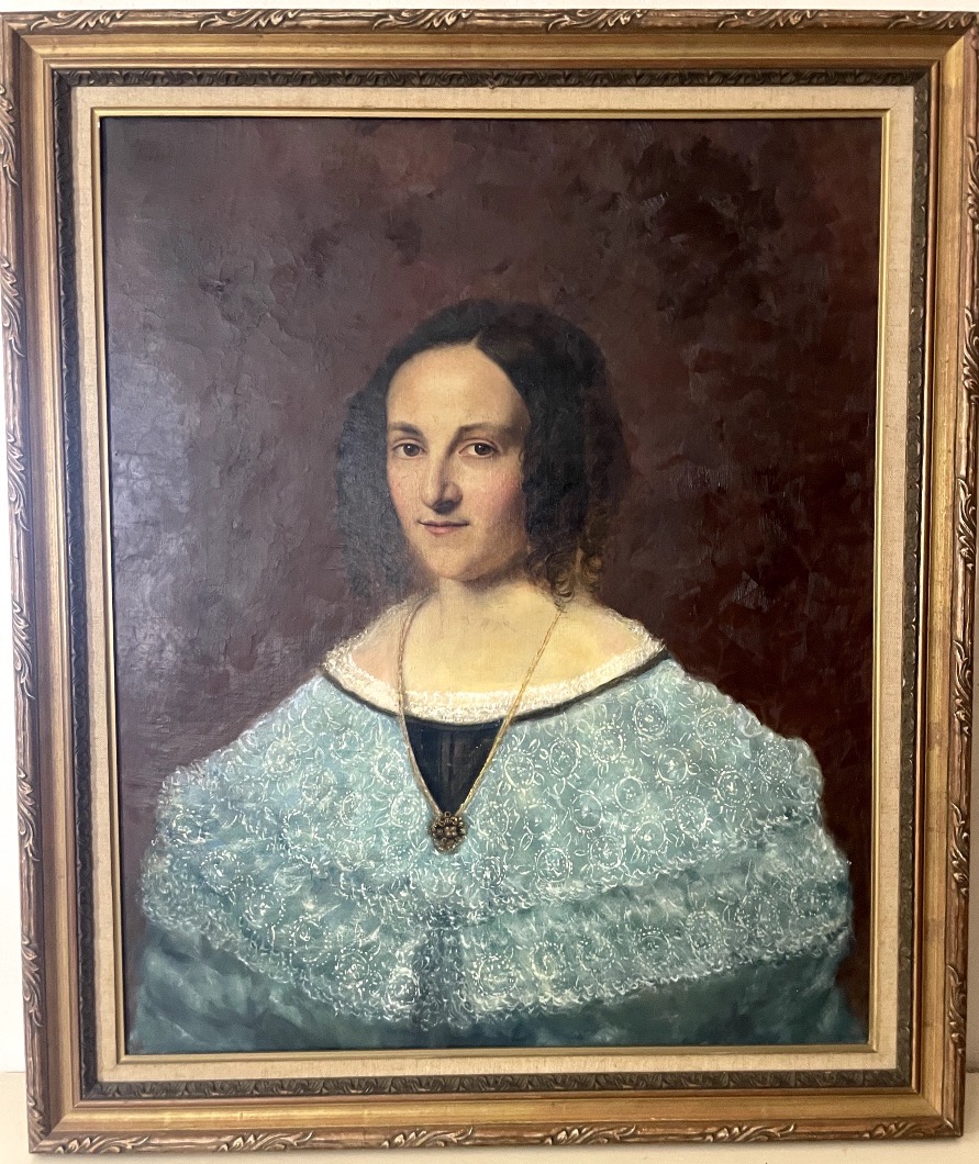 Portrait Of A Young Woman  – 1840, 19th-century French School – Attributed To J. L. Espérandieu?