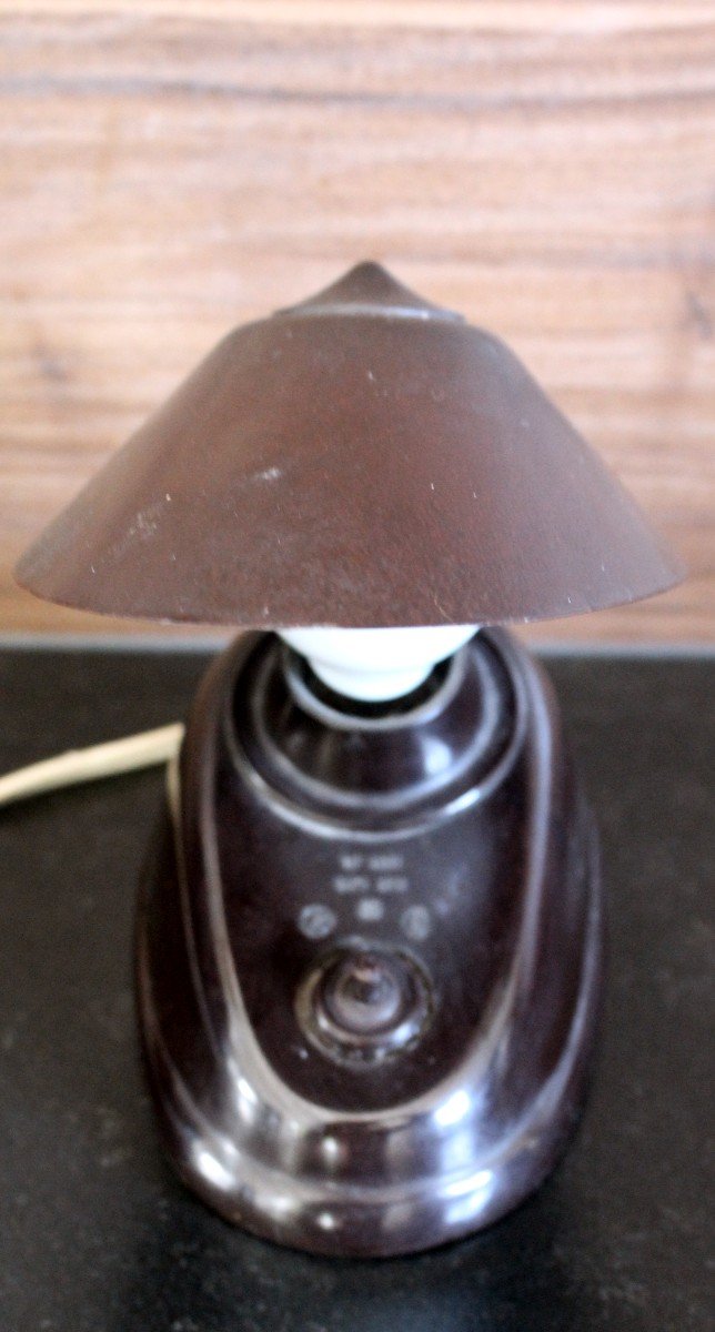Lampe En Bakélite  Années 40 ( ESC)-photo-2