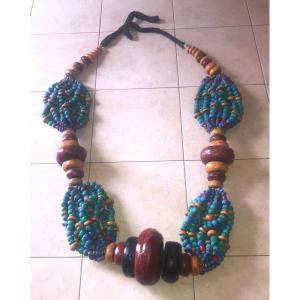 Huge Berber Decorative Wall Necklace