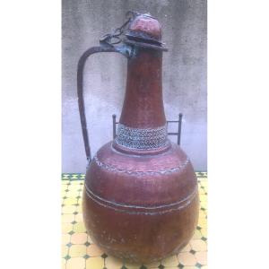 Large Copper Jar Morocco