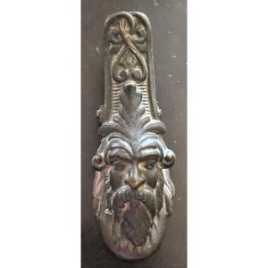 Pince à courrier ,tête de satyre 