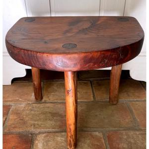 Tabouret De Berger En Pin 