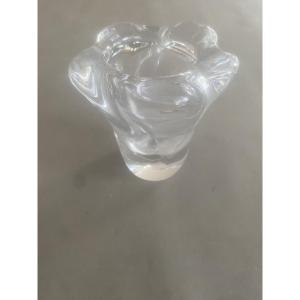 vase en cristal DAUM FRANCE Croix de Lorainne