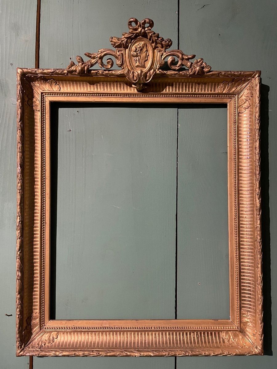 Louis XVI Golden Frame -photo-2
