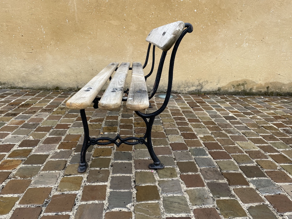 Banc de jardin  XIX eme siècle -photo-2