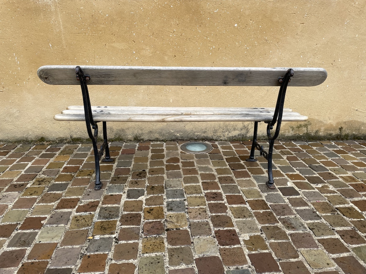 Banc de jardin  XIX eme siècle -photo-3