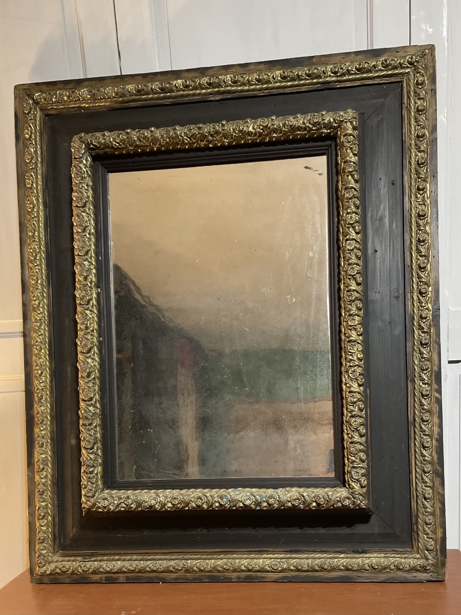 Grand miroir Napoléon lll 