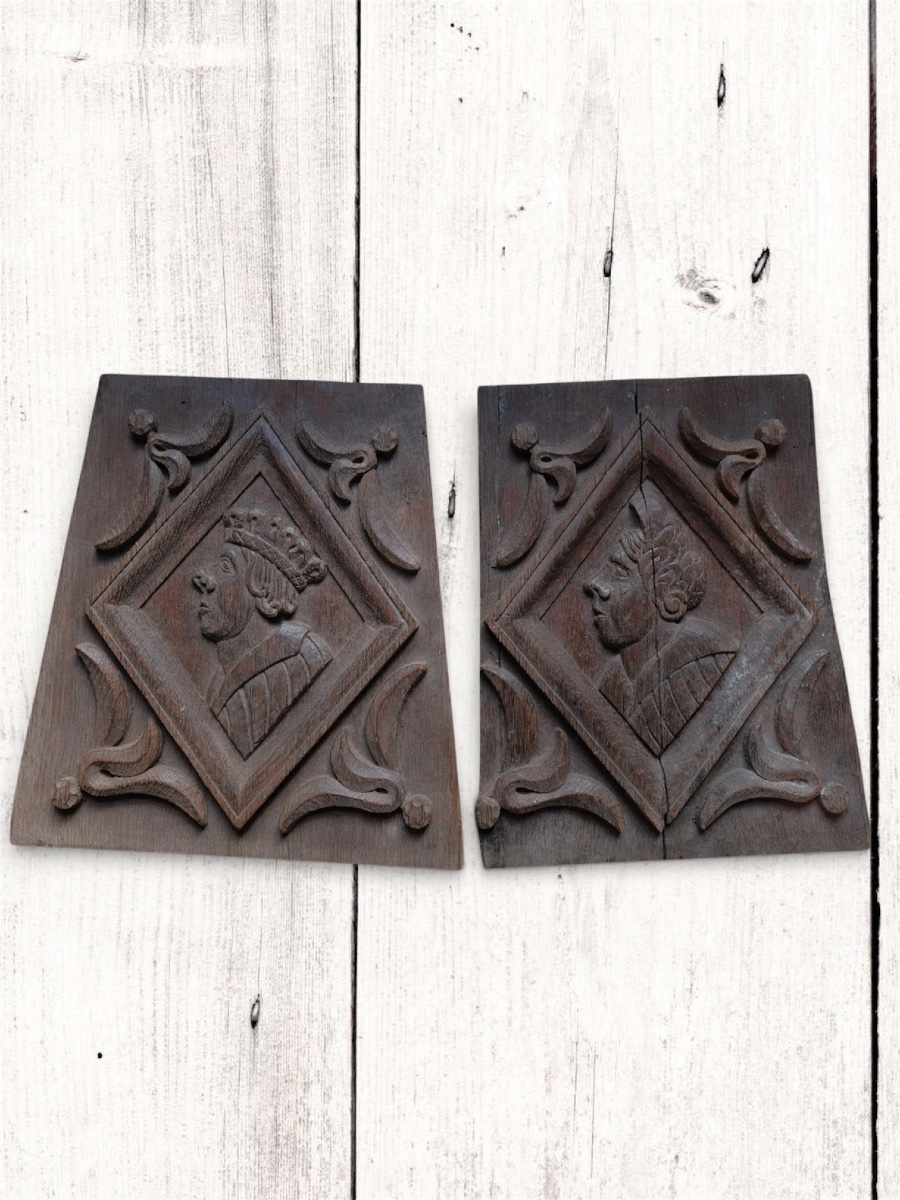 Paire de panneaux renaissance 