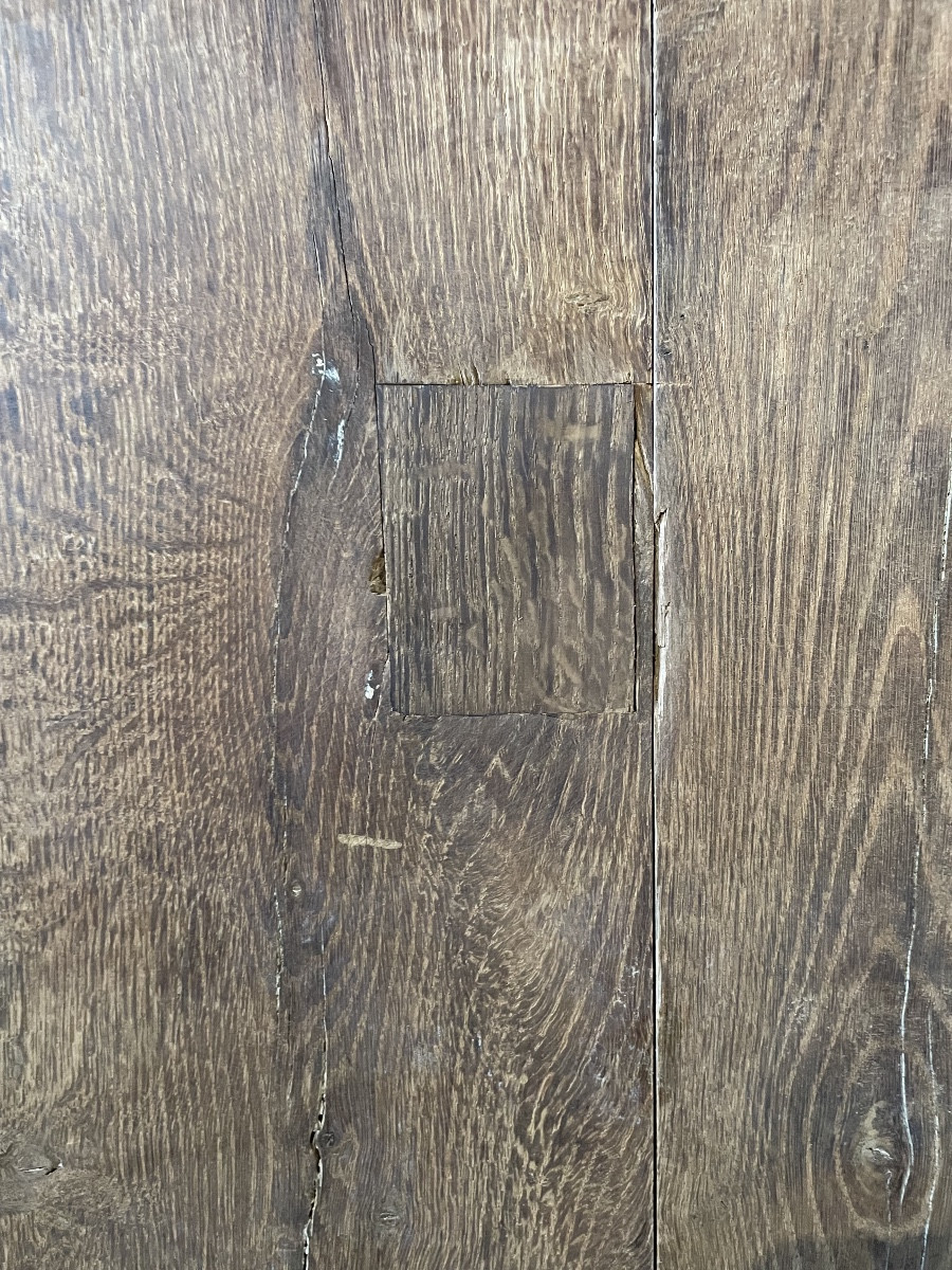18th Century Oak Door, Full Frame, 213 X 83 Cm-photo-3