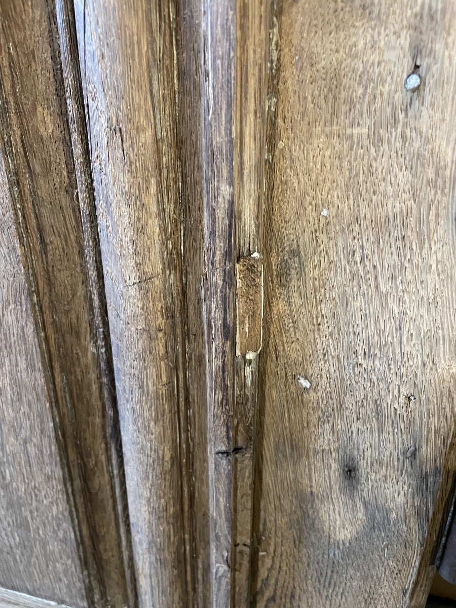 18th Century Oak Door, Full Frame, 213 X 83 Cm-photo-4