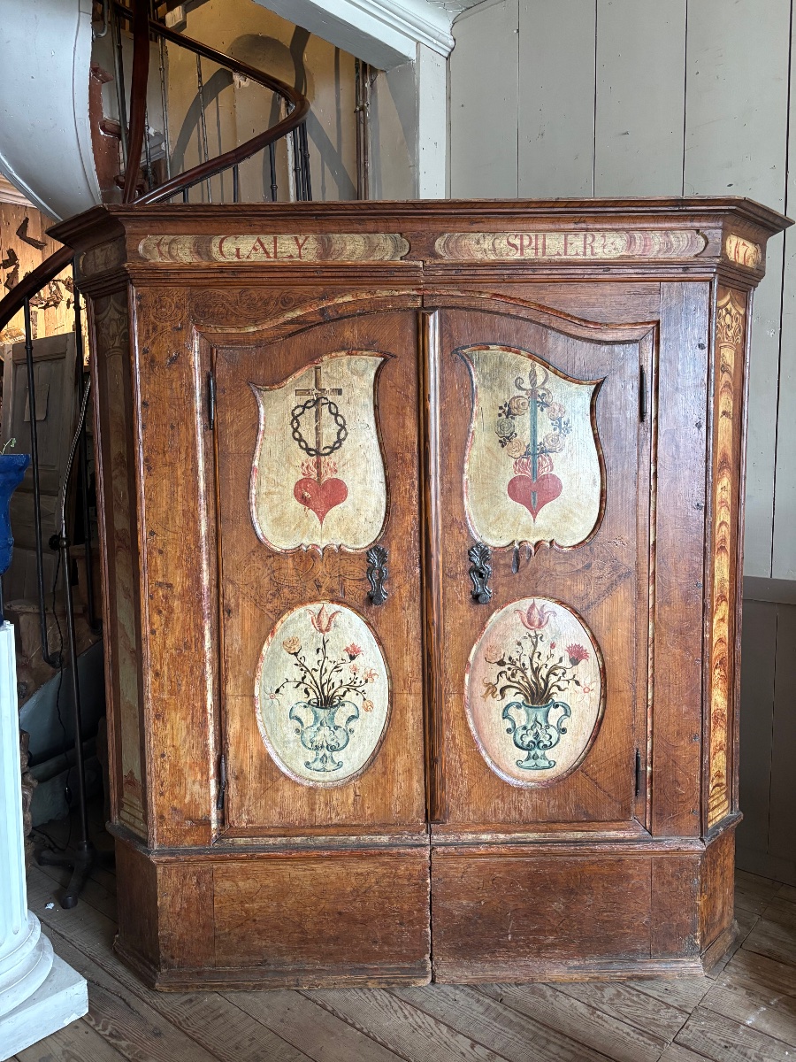 Armoire de mariage xviiieme 